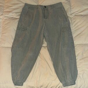 Men's Asos Light Blue Cargo Jogger Pants